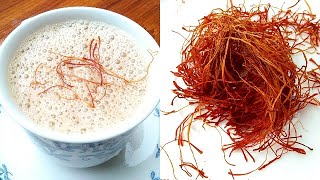 Zafran ki chai  زعفرانی چاے  Saffron Tea Recipe  Kesar Pista Chai [upl. by Faye379]