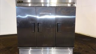 Used True Manufacturing Commercial Refrigerator  stock  45757001 [upl. by Birecree]