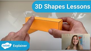 Twinkl Year 2  3D Shapes Video Lesson Series [upl. by Ahsasal]