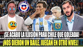 ¡HUMILLADOS NARRADORES CHILENOS DESENCAJADOS CON GOLEADA DE ARGENTINA CONTRA CHILE  ELIMINATORIAS [upl. by Phalan]