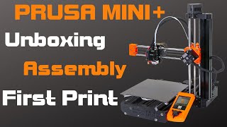 Prusa Mini  Unboxing Assembly and First Print [upl. by Lezti]