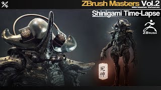 ZBrush Masters  Shinigami TimeLapse [upl. by Laon]