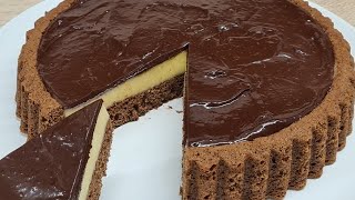 Nouvelle recette de gâteau renversé au chocolat et crème pâtissière [upl. by Cathy]