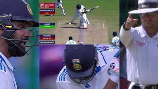 Rohit Sharma got very angry at this action of the umpire Test Match IND vs BAN 2024 4 Days [upl. by Murdock]