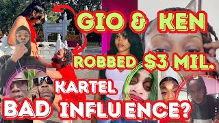 GIO amp KEN Were ROBBED 3 MILLION At NCB What’s the REAL STORY  KARTEL amp JAYDEN The BAD INFLUENCE [upl. by Anitac]