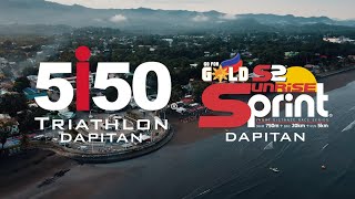 2024 5150 Triathlon amp Go for Gold Sunrise Sprint Dapitan Race Highlights [upl. by Mcgurn]