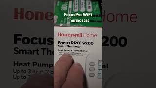 New Honeywell WiFi Thermostat hvac hvaclife [upl. by Aniakudo829]