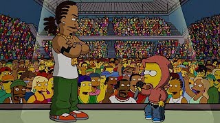 50 Cent amp Bart the Rapper The Simpsons  Pranksta Rap S16E09 [upl. by Emelun]