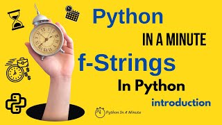 fStrings in Python  Embed Expressions Directly in Strings [upl. by Moritz]