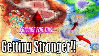 Get Ready For This Pattern Coming  The WeatherMan Plus [upl. by Diane-Marie672]