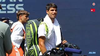 2024 US Open Tennis Carlos Alcaraz Pablo Carreno Busta [upl. by Stephie274]