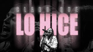 Eugenia Quevedo  LBC  Claro Que Lo Hice En Vivo [upl. by Dannica]