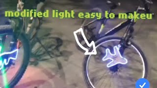 best modified light for cycle🚲😄 [upl. by Kcinom383]