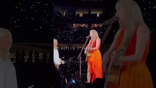 Taylor Swift and Sabrina Carpenter SURPRISED The Eras Tour taylorswift [upl. by Emmalynne]