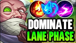 The Most AGGRESSIVE Way to Play Singed Top and DOMINATE Laning Phase [upl. by Irina]