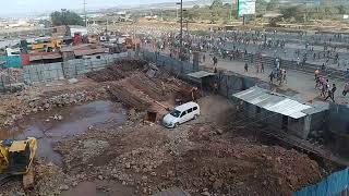 Mlolongo Mombasa road Kenya protest 🇰🇪rejectfinancebill [upl. by Rudyard]