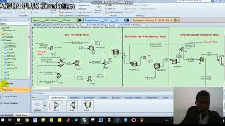 ASPENPLUS simulation for production of ethanol from biomass PART I any 👇Email awmos2011gmailcom [upl. by Witte]