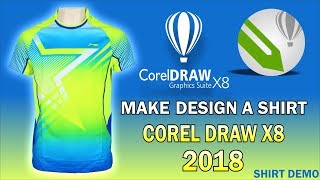 CorelDraw x8 Free Download amp tshirt pattren for printing Customize2018in HINDI [upl. by Anyahc130]