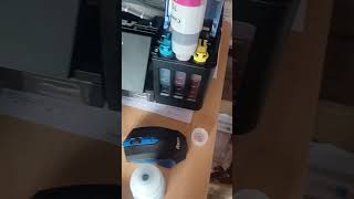 canon printer g6070 ink refilling 🖨️🎨 canon [upl. by Nnylrats]