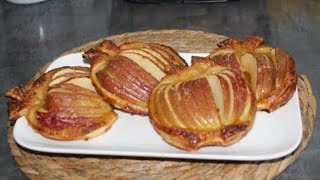 Dessert aux pommes à la pâte feuilletée délicieux 👌 avec peu dingrédients [upl. by Eremaj]