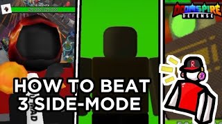 Doomspire Defense 15x🌟  How To Beat 3 SideMode  gameplay  guide [upl. by Honoria]