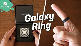 Samsung Galaxy Ring  Unboxing en español [upl. by Kolodgie]