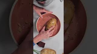 The Best Air Fryer Baked Potatoes  with Seasoned Crispy Skin [upl. by Millda]