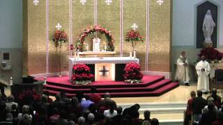 Part Two  Scenes from Christmas Eve Mass  St Joan of Arc Catholic Church  Hershey PA [upl. by Anirbas]