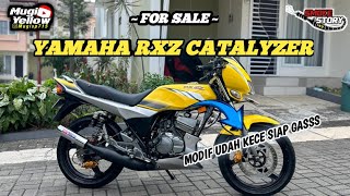 YAMAHA RXZ 1990 UP CATALYZER  DIJUAL   RXZ smokestory 74 2tak 2takyamaharxz [upl. by Paulita]