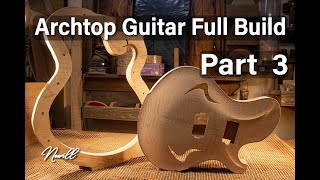 Building an Archtop Guitar Part 3  Carving the Back [upl. by Anallise]