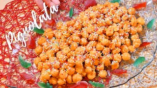 PIGNOLATA O STRUFFOLI CALABRESI  PER NATALE E UNA TRADIZIONE STORICA  RICETTA FACILE E VELOCE [upl. by Ahsenaj]