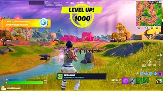 UNLOCKING Level 1000 in Fortnite Season 8 WORLDS FIRST [upl. by Fuller]