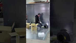 Building A Powder Coating Oven Part 1  Columbia Coatings Kool Koat Oven [upl. by Esinwahs]