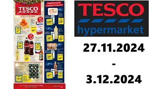 Leták TESCO  27112024  3122024 [upl. by Gayl654]