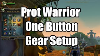 Phase 5 Prot Warrior One Button Macros Gear Setup and Weakauras [upl. by Toback404]