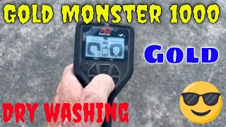 Finding Gold  How to Set Up Gold Monster 1000  Dry Washing  Arizona Gold [upl. by Louella861]