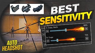 Zero Recoil Sensitivity For BGMI  Gyro  Non Gyro  Best Sensitivity for BGMI 30 [upl. by Laise537]