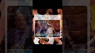 knowledge🔥🔥 nba basketball viral funny foryou [upl. by Ebonee920]