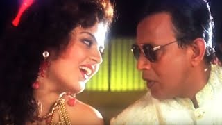 Mithun Chakraborty Chunkey Pandey Javed Jaffery  Teesra Kaun  Dance Song [upl. by Llatsyrk384]