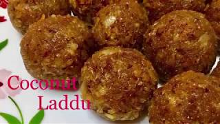 కొబ్బరి లడ్డు సులభంగా చేసుకోండి ఇలా  Coconut Laddu Recipe Kobbari Laddu Recipe in TeluguSweet [upl. by Salomon18]