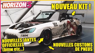 NOUVEAUX GRAPHISMES  SONS amp CUSTOMISATIONS  FORZA HORIZON 5 [upl. by Garbers]