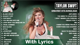 The Best Of Taylor Swift Greatest Hits Full Album Songs Playlist 2024 [upl. by Limay]