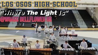 Los Osos High School 2024 Winter Drumline  quotWhere the Light isquot  Bellflower High School [upl. by Felton]