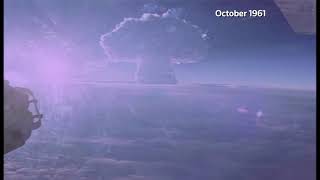 Russia releases secret footage of 1961 Tsar Bomba hydrogen blast  REUTERS [upl. by Adnamas425]