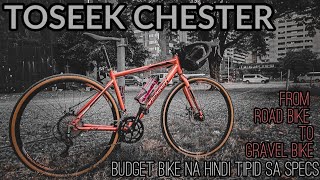 BIKE CHECK TOSEEK CHESTER  AFFORDABLE GRAVEL BIKE  BIKE REVIEW [upl. by Spiro411]