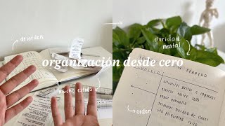 aprende a organizarte desde cero con un solo video [upl. by Earahc449]