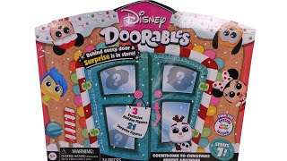 Disney Doorables Countdown to Christmas Advent Calendar Series 7 Unboxing Review [upl. by Sugar]