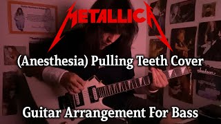 Anesthesia Pulling Teeth cover but i dont have a bass Cliff Burton Tribute [upl. by Edlyn291]