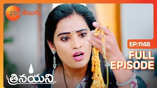 అలా ఎలా వదిలేస్తాం  Trinayani  Full Ep 1148  Zee Telugu  27 Jan 2024 [upl. by Legna]