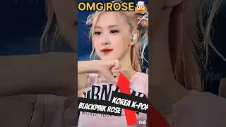 OMG rose break Record kpop blackpinkroseshorts 😎🔥 [upl. by Einwahs]